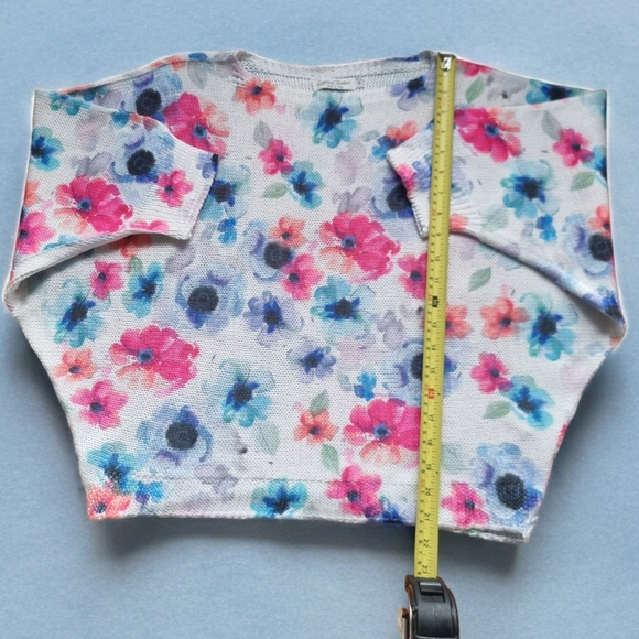 Loggia de Tessitori Made it Italy Batwing Sleeves Lightweight Knit Sweater - Picture 5 of 8